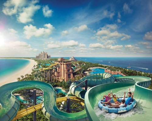 Аквапарк Aquaventure отеля Atlantis The Palm